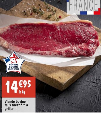 Migros Viande bovine : faux filet*** à griller offre