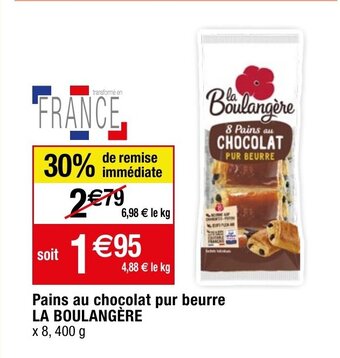 Migros Pains au chocolat pur beurre LA BOULANGÈRE offre