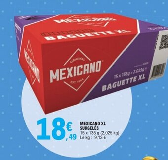 E.Leclerc MEXICANO XL SURGELÉS offre