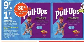 E.Leclerc CHANGES BÉBÉ "HUGGIES PULL-UPS" offre