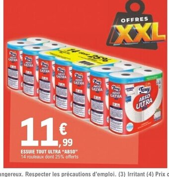 E.Leclerc ESSUIE TOUT ULTRA "ABSO" offre