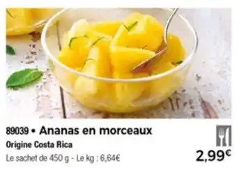 Thiriet Ananas en morceaux offre