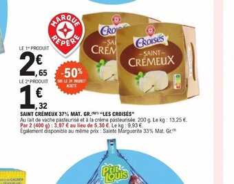 E.Leclerc SAINT CRÉMEUX 37% MAT. GR. (91) "LES CROISÉS" offre