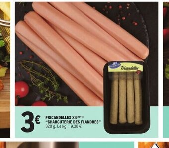 FRICANDELLES X4(211) "CHARCUTERIE DES FLANDRES"