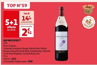 Auchan IGP PAYS D'OC(²) offre