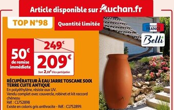 Jarre Terre cuite 70x48