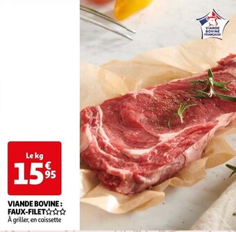 Auchan VIANDE BOVINE: FAUX-FILET offre