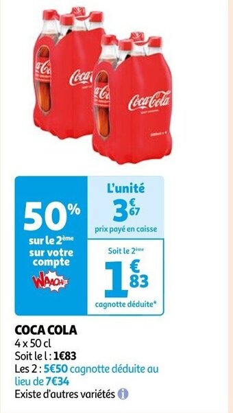 Auchan COCA COLA offre
