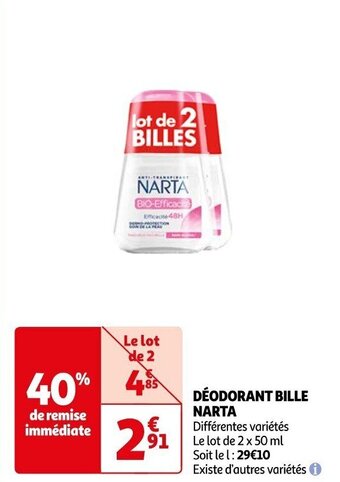 DÉODORANT BILLE NARTA
