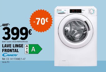 E.Leclerc LAVE LINGE FRONTAL offre