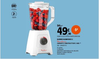 E.Leclerc BLENDER BLENDFORCE 2 Mouliner offre