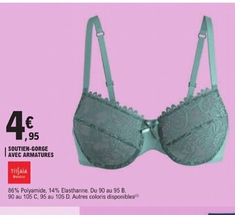 E.Leclerc SOUTIEN-GORGE AVEC ARMATURES offre