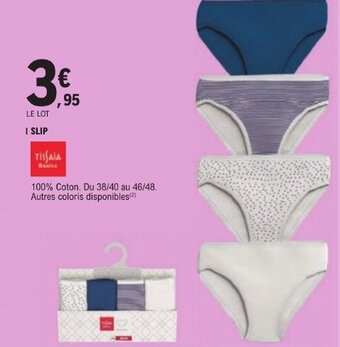 E.Leclerc SLIP offre