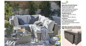 Castorama Blooma Salon Bas De Jardin Maevea offre
