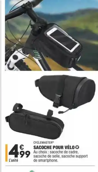 ALDI Sacoche Pour Vélo Cyclemaster offre