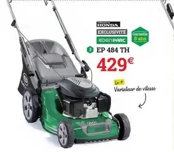 Espace emeraude Ep 484 Th Eden Parc offre