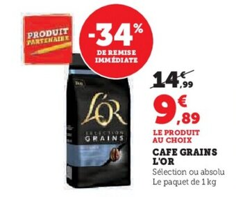 U Express CAFE GRAINS L'OR offre