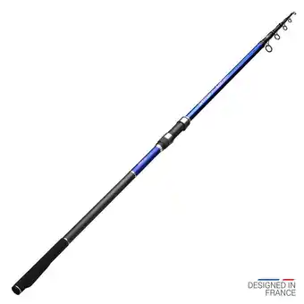 Decathlon Canne de pêche en surfcasting symbios-500 420 telesco 100-200gr offre