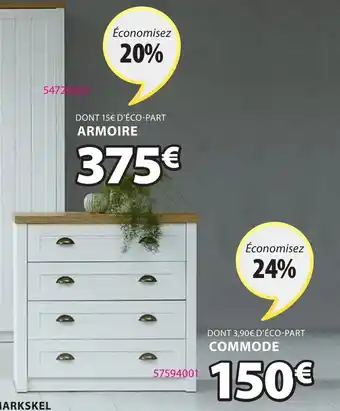 JYSK Armoire markskel offre