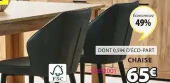 JYSK Chaise lunderskov offre