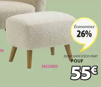 JYSK Pouf vildsund offre