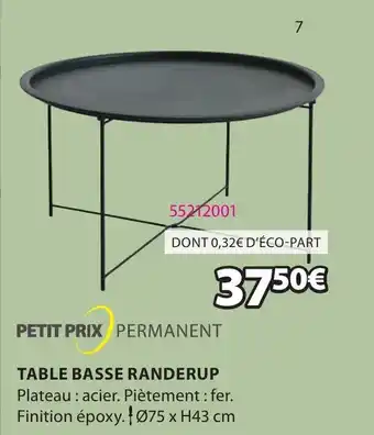 Table basse randerup