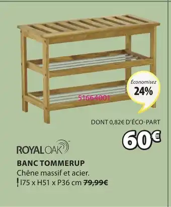 JYSK Banc tommerup offre