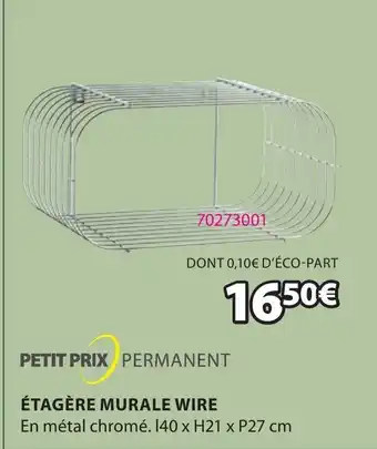 JYSK Étagère murale wire offre