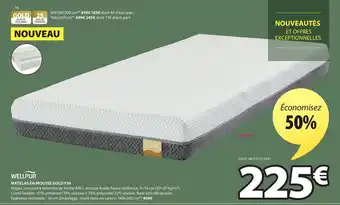JYSK Matelas en mousse gold F30 offre