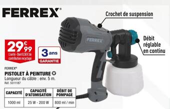 ALDI Ferrex pistolet à peinture offre