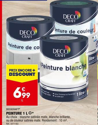 ALDI Decocraft peinture 1 l * offre
