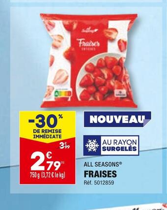 ALDI All seasons fraises offre