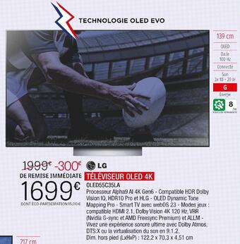 Lg téléviseur oled 4k