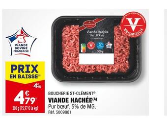 ALDI Boucherie st-clément viande hachée offre