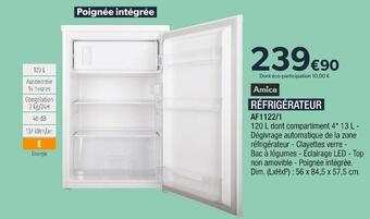 Proxi Confort Amica réfrigérateur offre