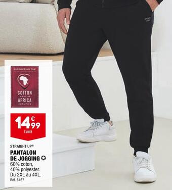ALDI Straight up pantalon de jogging offre