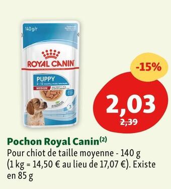 Maxi Zoo Royal canin pochon royal canin offre