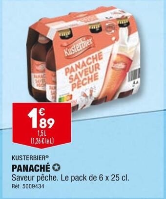 ALDI Kusterbier panaché offre