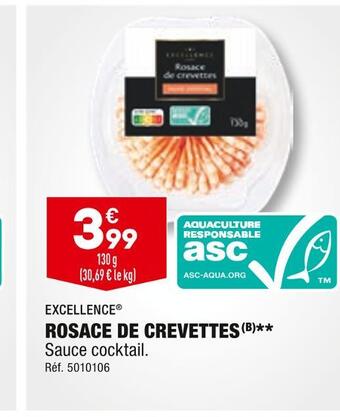 ALDI Excellence rosace de crevettes offre