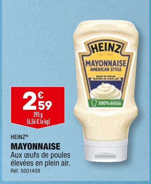 Promo Heinz mayonnaise chez ALDI