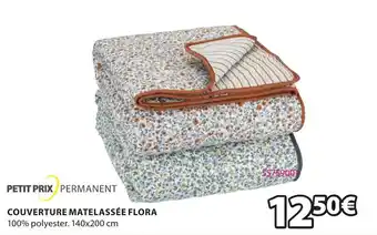 JYSK Couverture matelassée flora offre
