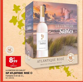 ALDI La comtesse des sables igp atlantique rosé offre
