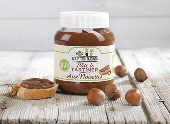 Grand Frais Pâte à tartiner bio les p'tites tartines offre