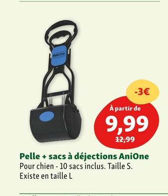 Maxi Zoo Anione pelle + sacs à déjections offre