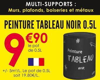 Peinture tableau noir 0.5l