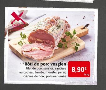 Colruyt Colruyt rôti de porc vosgien offre