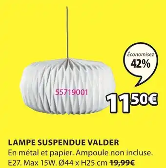 JYSK Lampe suspendue valder offre