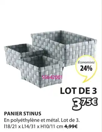 JYSK Panier stinus offre