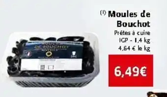 Moules de bouchot
