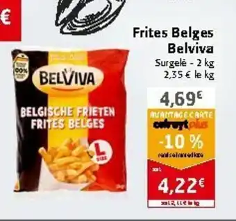 Colruyt Frites belges belviva offre